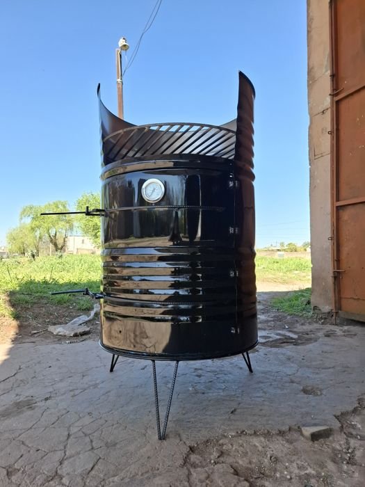 Asador horno fogonero 3 en 1 fabricado en el taller de Asadores JLO